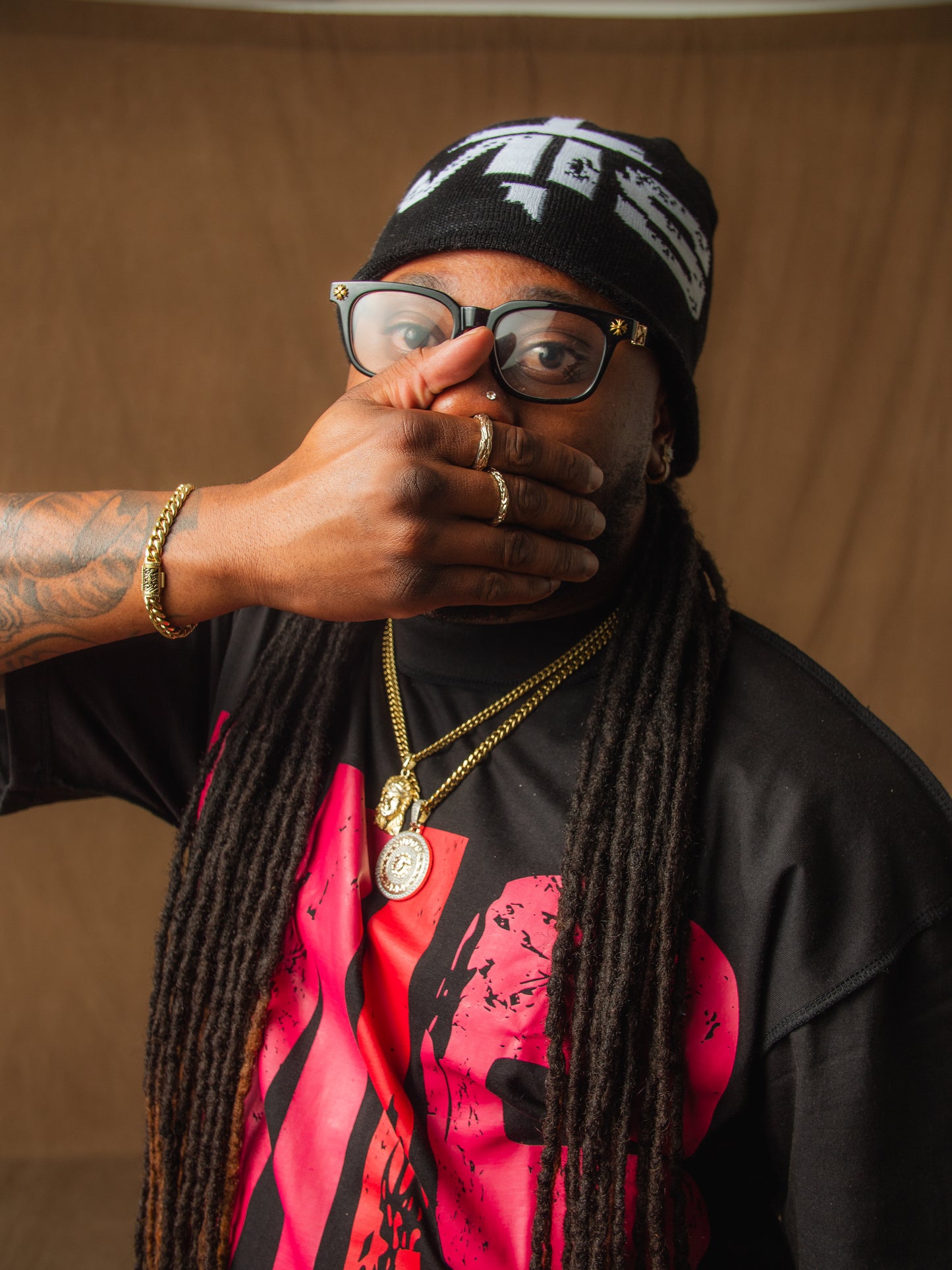 'MIS' Beanie - Black