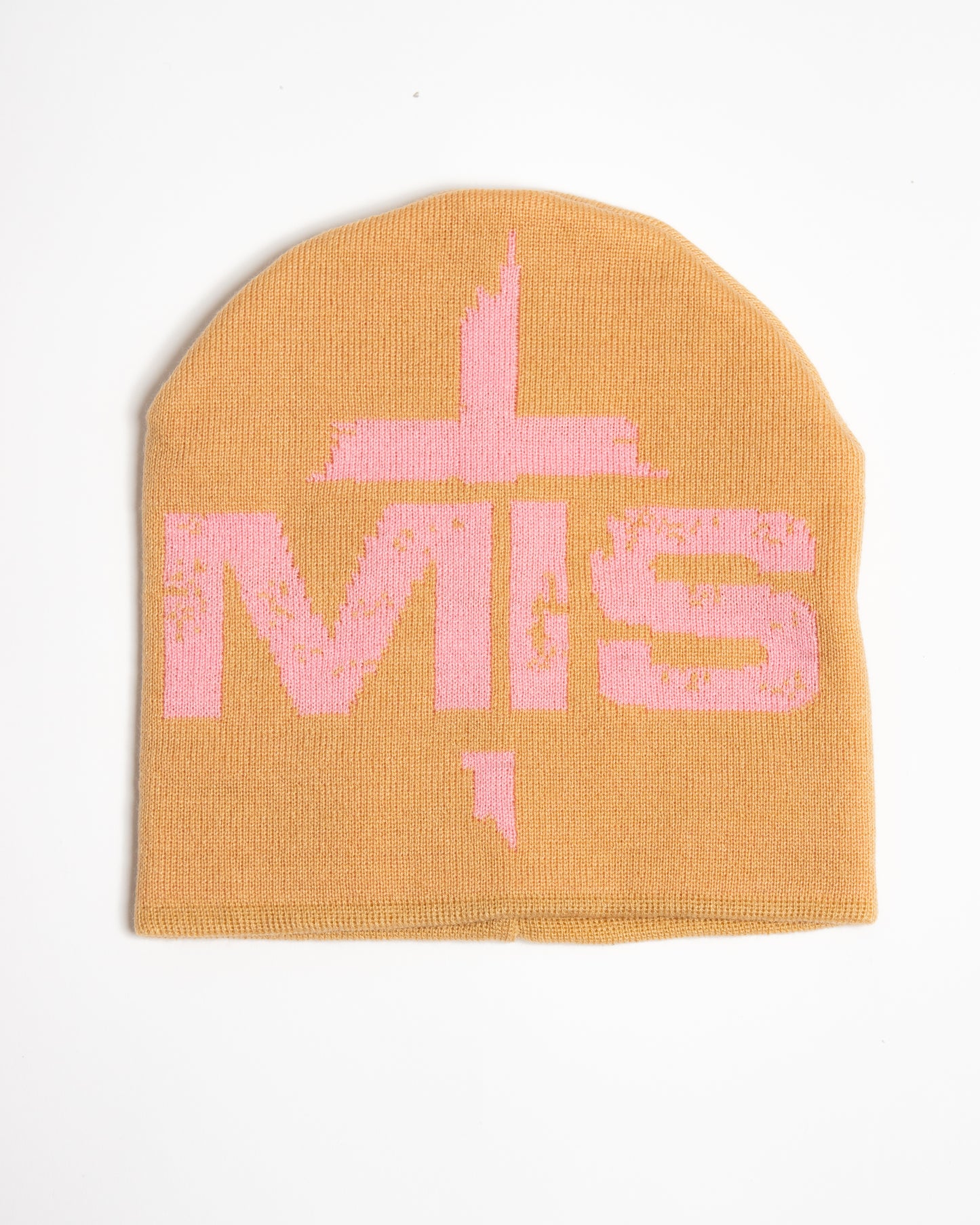 'MIS' Beanie - Brown